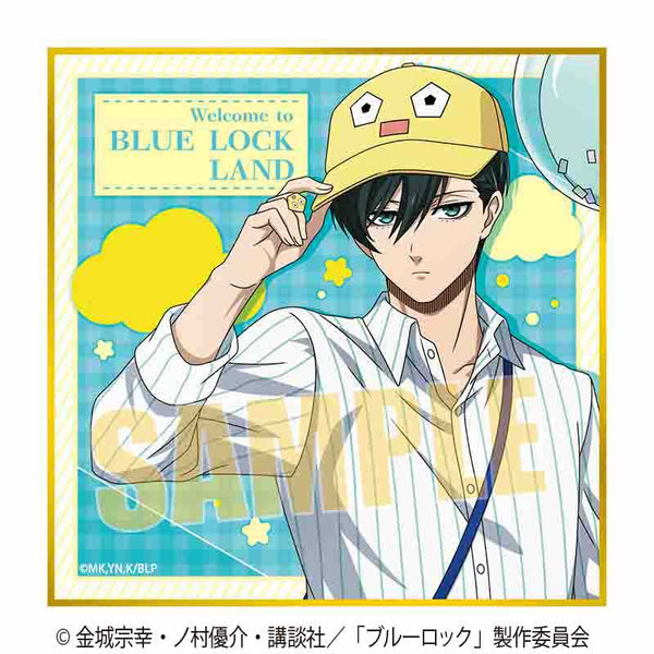 『ブルーロック』ミニ色紙 /糸師 凛(Welcome to BLUE LOCK LAND★)