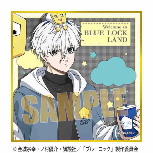 『ブルーロック』ミニ色紙 /凪 誠士郎(Welcome to BLUE LOCK LAND★)