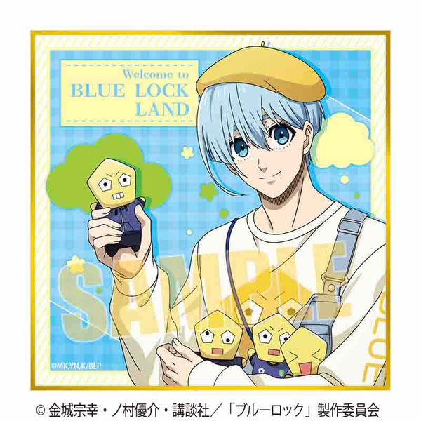 『ブルーロック』ミニ色紙 /氷織 羊(Welcome to BLUE LOCK LAND★)