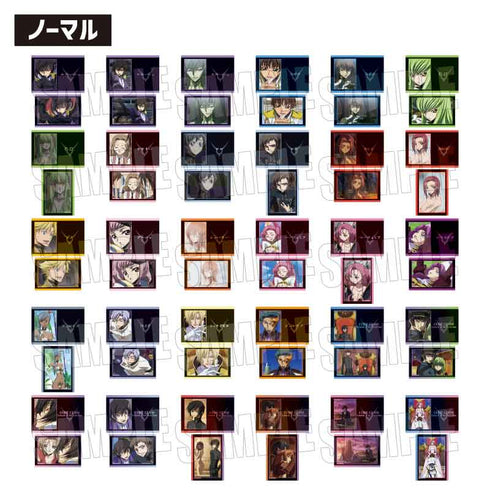 《Code Geass 反叛的鲁路修》收藏卡【BOX】