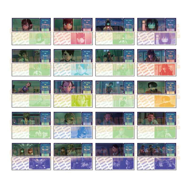『銀河特急 ミルキー☆サブウェイ 各駅停車劇場行き』トレーディング列車チケット風カード Part2【BOX】