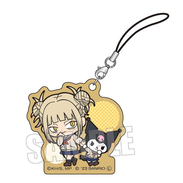 『僕のヒーローアカデミア×サンリオキャラクターズ2』木札ストラップ / トガヒミコ・クロミ