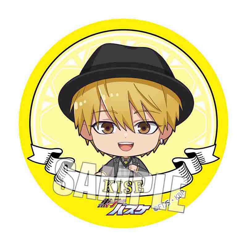 黒子のバスケ』缶バッジ/黄瀬涼太 ブリティッシュファッションver