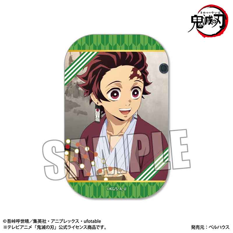 鬼滅の刃 刀鍛冶の里編』メモリーズスクエア缶バッジ 竈門炭治郎