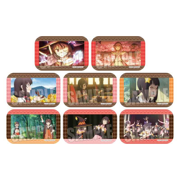 『この素晴らしい世界に爆焔を!』トレーディングスクエア缶バッジ BOX