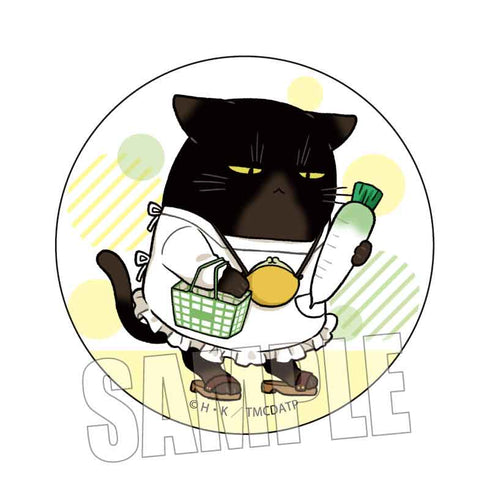 『デキる猫は今日も憂鬱』缶バッジ/諭吉(買い物)