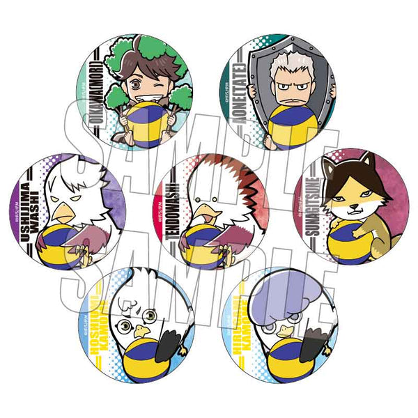 『ハイキュー!!』トレーディング缶バッジ ぎゅぎゅっと BOX