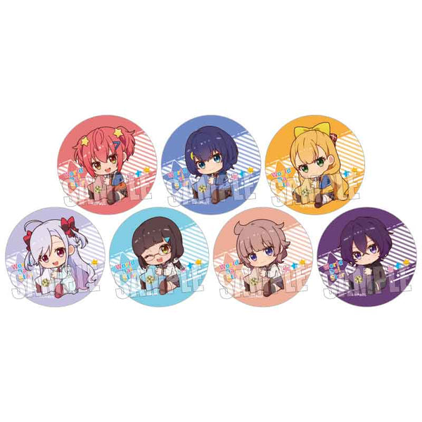 『ワールドダイスター』トレーディング缶バッジ /ぎゅぎゅっと