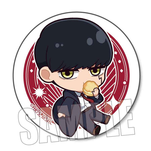 『マッシュル-MASHLE-』ぷかっしゅ缶バッジ /マッシュ・バーンデッド