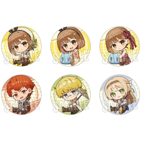 『ライザのアトリエ ~常闇の女王と秘密の隠れ家~』トレーディング缶バッジ/ぎゅぎゅっと BOX