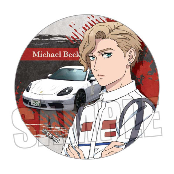 『 MFゴースト』缶バッジ/ミハイル・ベッケンバウアー