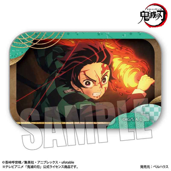 『鬼滅の刃竈門炭治郎 立志編』メモリーズスクエア缶バッジ /竈門 炭治郎【202603再販】