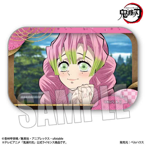 『鬼滅の刃竈門炭治郎 立志編』メモリーズスクエア缶バッジ /甘露寺 蜜璃【202603再販】