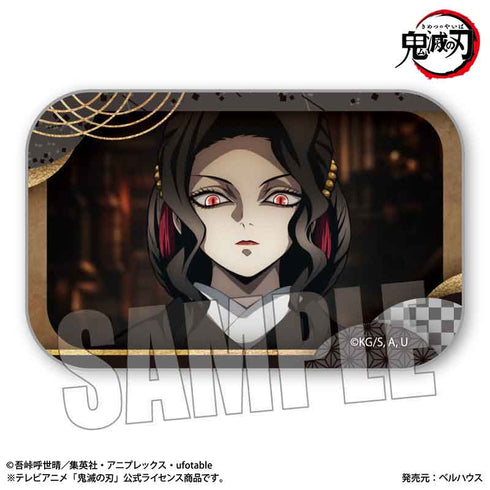 『鬼滅の刃竈門炭治郎 立志編』メモリーズスクエア缶バッジ /鬼舞辻 無惨【202603再販】