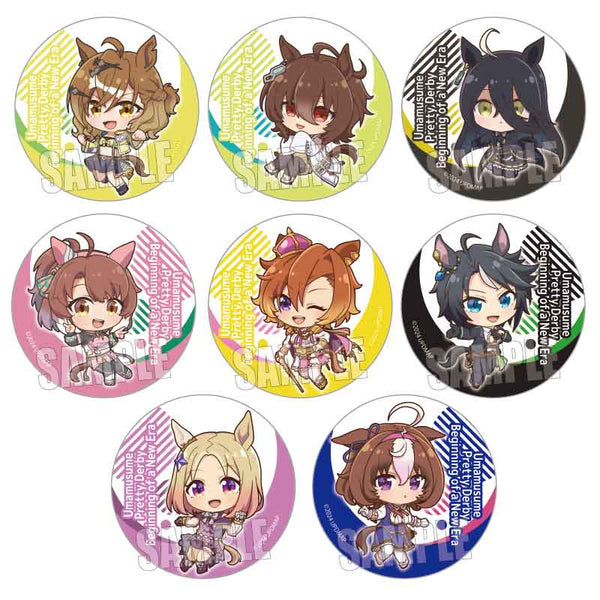 『ウマ娘 プリティーダービー 新時代の扉』トレーディング缶バッジ /ぷかっしゅ【BOX】【202510再販】