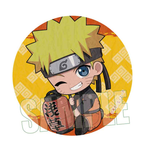 『NARUTO-ナルト- 疾風伝』トレーディング和紙風缶バッジ /ぎゅぎゅっと 浅草ver.【BOX】【202610再販】