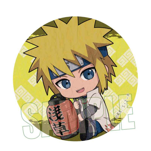 『NARUTO-ナルト- 疾風伝』トレーディング和紙風缶バッジ /ぎゅぎゅっと 浅草ver.【BOX】【202610再販】