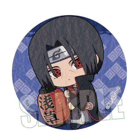 『NARUTO-ナルト- 疾風伝』トレーディング和紙風缶バッジ /ぎゅぎゅっと 浅草ver.【BOX】