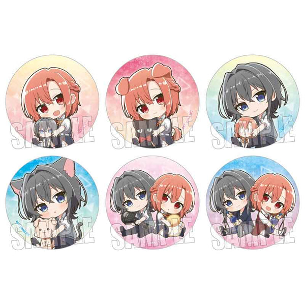 『ささやくように恋を唄う』トレーディング缶バッジ /ぎゅぎゅっと【BOX】