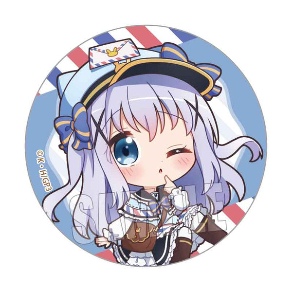 『ご注文はうさぎですか? BLOOM』缶バッジ /チノ 郵便屋ver.