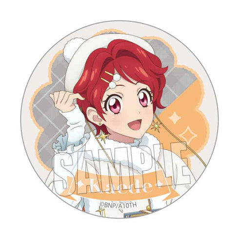 『アイカツ! 10th STORY ~未来へのSTARWAY~』トレーディング缶バッジ /ホワイトポンチョver.【BOX】