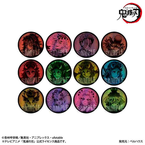 『鬼滅の刃』トレーディングホログラム缶バッジ【BOX】【202607再販】