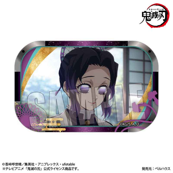 『鬼滅の刃柱稽古編』メモリーズスクエア缶バッジ 胡蝶 しのぶ