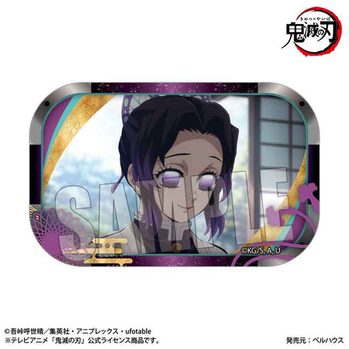 『鬼滅の刃柱稽古編』メモリーズスクエア缶バッジ 胡蝶 しのぶ【202508再販】
