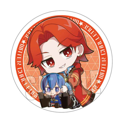 『ウォーターチャレンジ』トレーディング缶バッジ /ぎゅぎゅっと【BOX】