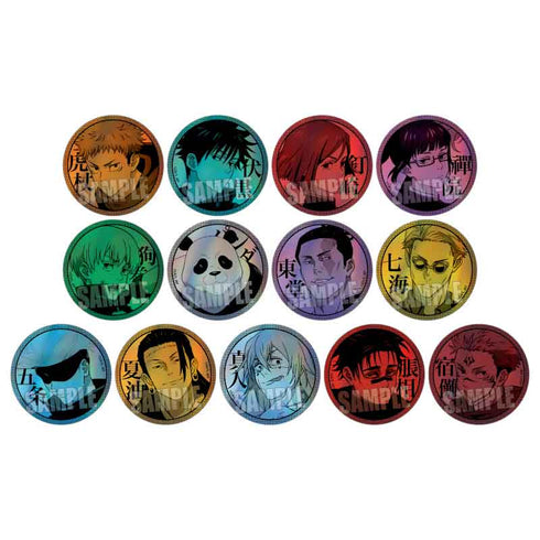 『呪術廻戦』トレーディングホログラム缶バッジ【BOX】