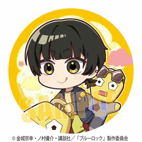 『ブルーロック』缶バッジ /蜂楽 廻(Welcome to BLUE LOCK LAND★)