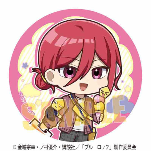 『ブルーロック』缶バッジ /千切 豹馬(Welcome to BLUE LOCK LAND★)