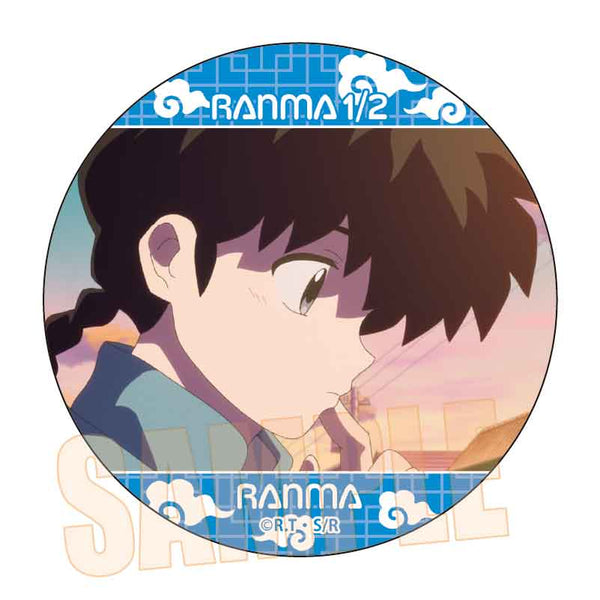 『らんま1/2』メモリーズ缶バッジ 早乙女 乱馬