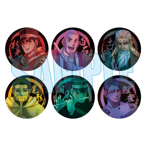 『ゴールデンカムイ』トレーディングホログラム缶バッジ /楽器ver.【BOX】