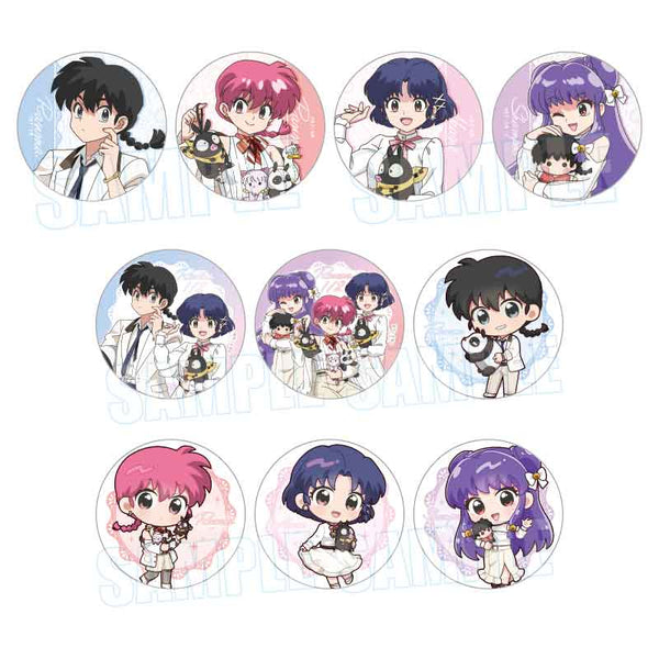 『らんま1/2』トレーディング缶バッジ ぬいぐるみといっしょ【BOX】