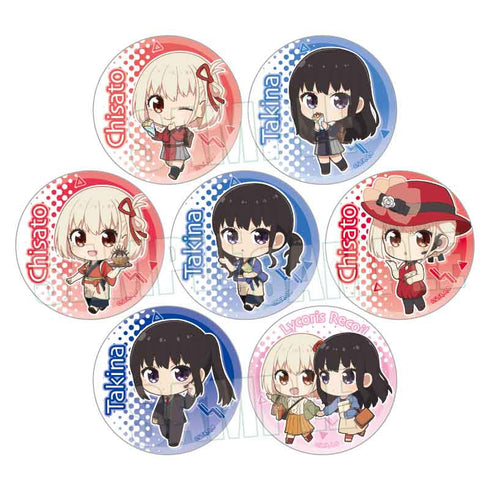 『リコリス・リコイル』トレーディング缶バッジ /てくトコ【BOX】