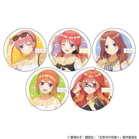 『五等分の花嫁*』トレーディング缶バッジ /5年後も五つ子はずっといっしょver.【BOX】