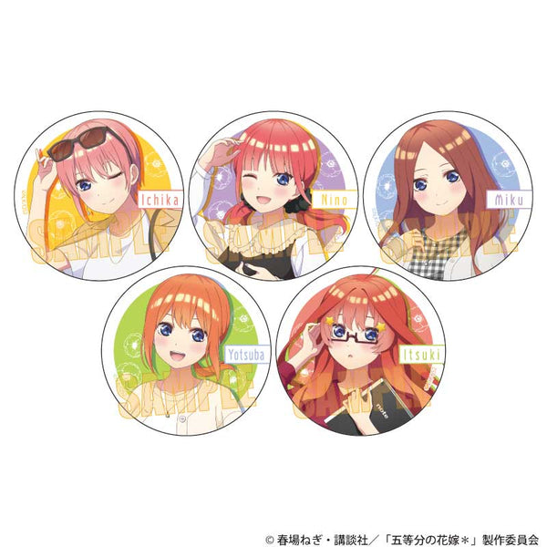 『五等分の花嫁*』トレーディング缶バッジ /5年後も五つ子はずっといっしょver.【BOX】