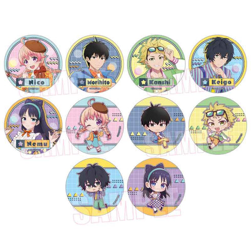 『ウィッチウォッチ』トレーディング缶バッジ /レトロポップver.【BOX】