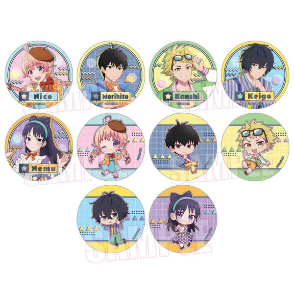 『ウィッチウォッチ』トレーディング缶バッジ /レトロポップver.【BOX】