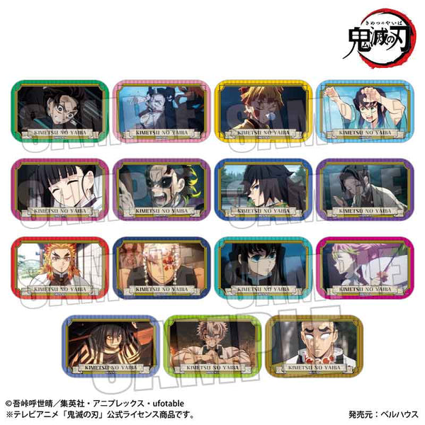 『鬼滅の刃』トレーディングスクエア缶バッジ【BOX】