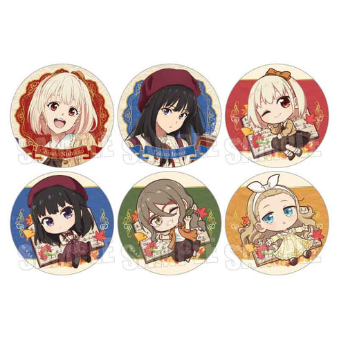 『リコリス・リコイル』トレーディング缶バッジ /読書【BOX】