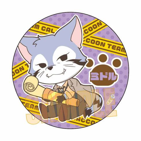『あらいぐま カルカル団』トレーディング缶バッジ /ぎゅぎゅっと【BOX】