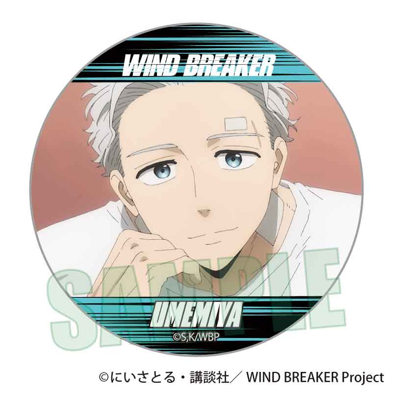 WIND BREAKER ナンジャタウン　缶バッジ　アクリルコースター　梅宮 WINDBREAKER ウィンドブレーカー 梅宮一 コースター