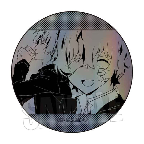 『文豪ストレイドッグス』トレーディングホログラム缶バッジ /黒の時代【BOX】