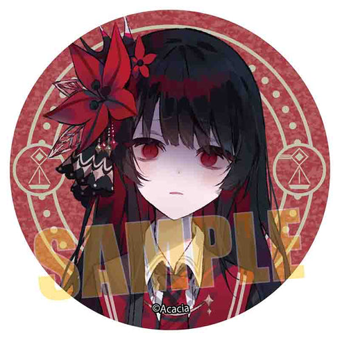 『魔法少女ノ魔女裁判』グリッター缶バッジ /二階堂ヒロB