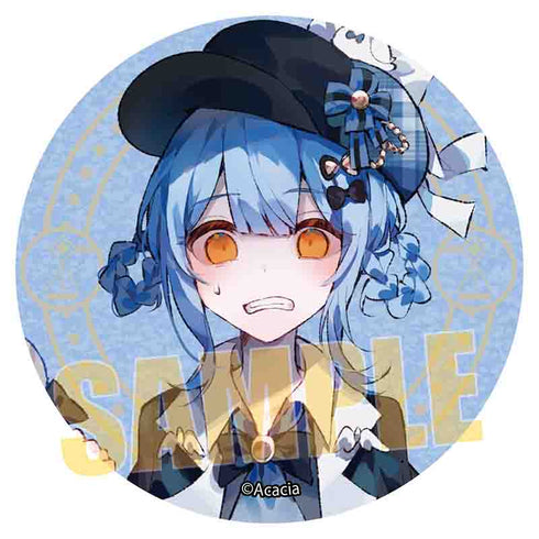 『魔法少女ノ魔女裁判』グリッター缶バッジ /橘シェリー
