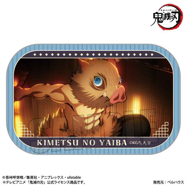 『鬼滅の刃』メモリーズスクエア缶バッジ /嘴平 伊之助(無限城編ver.)