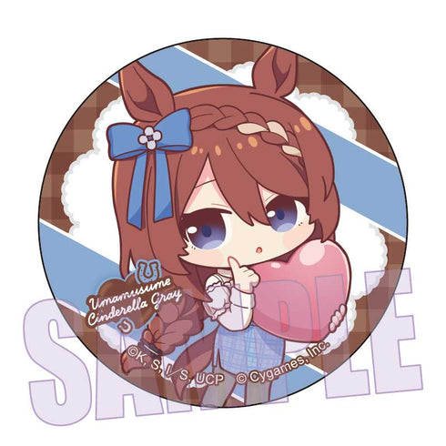 《赛马娘 灰姑娘格雷》徽章 / 超级溪流(巧克力)