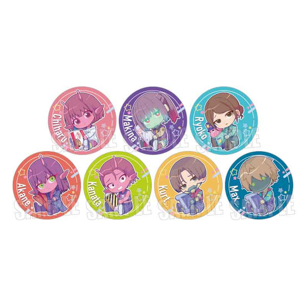 『銀河特急 ミルキー☆サブウェイ』トレーディング缶バッジ /ぎゅぎゅっと【BOX】